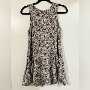 American Eagle Outfitters Floral Dress - Pink, Green and Black size XS